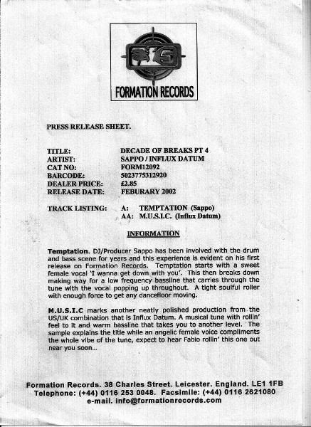 A Decade Of Breaks Part 4