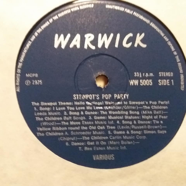 Stewpot's Pop Party