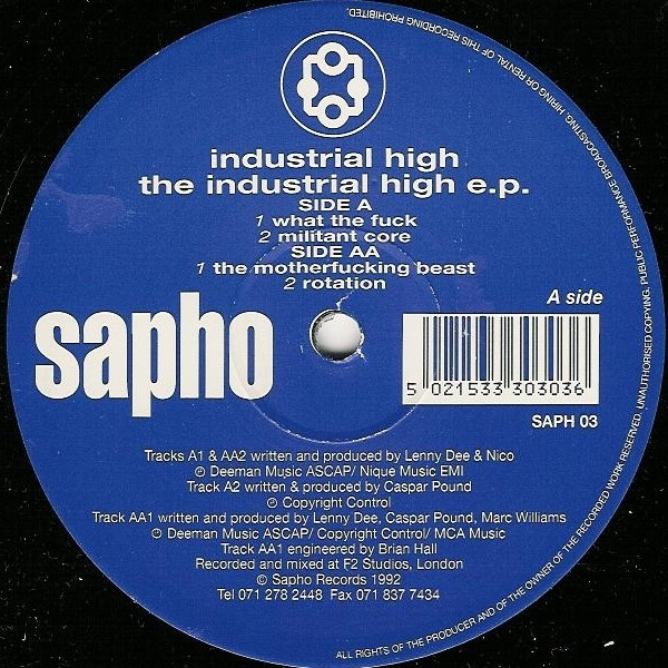 The Industrial High E.P.