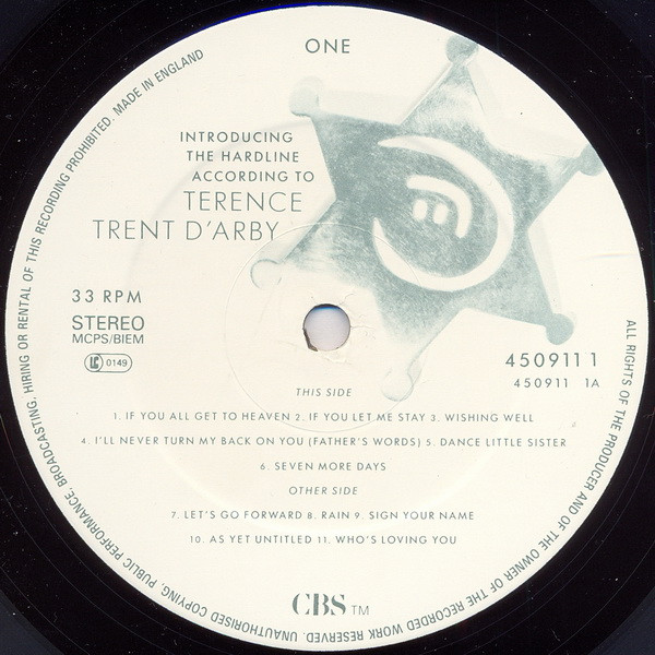 Introducing The Hardline According To Terence Trent D'Arby