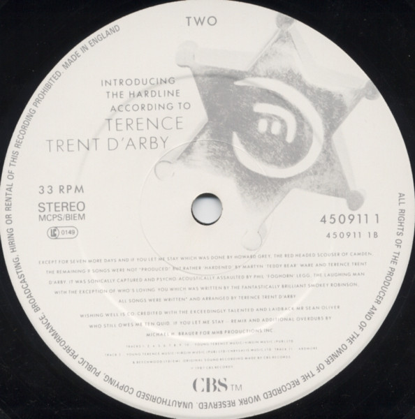 Introducing The Hardline According To Terence Trent D'Arby