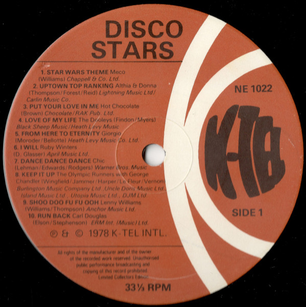 Disco Stars (20 Original Disco Hits)