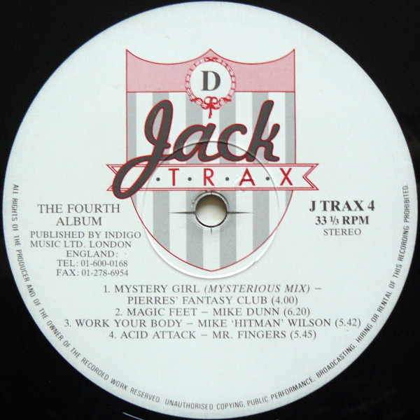 Jack Trax (The Fourth Album)