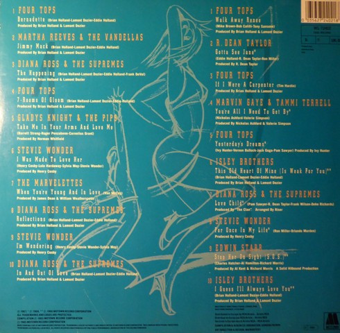 Motown Hits Of Gold Volume 2