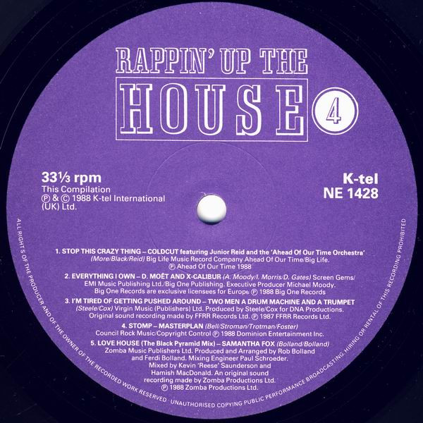 Rappin' Up The House