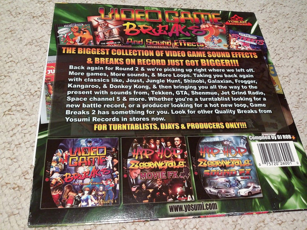 Video Game Breaks And Sound Effects Volume 2