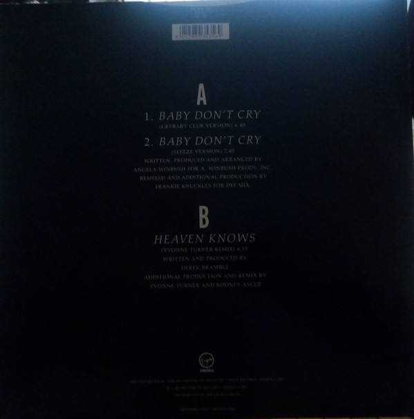 Baby Don't Cry / Heaven Knows
