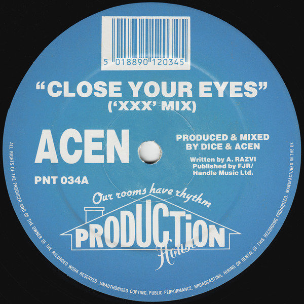 Close Your Eyes ('XXX' Mix) / Close Your Eyes (Vitamin 'E' Mix)