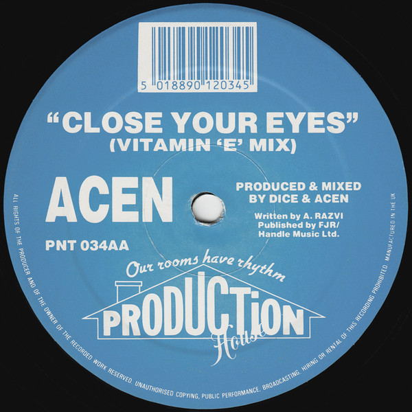 Close Your Eyes ('XXX' Mix) / Close Your Eyes (Vitamin 'E' Mix)