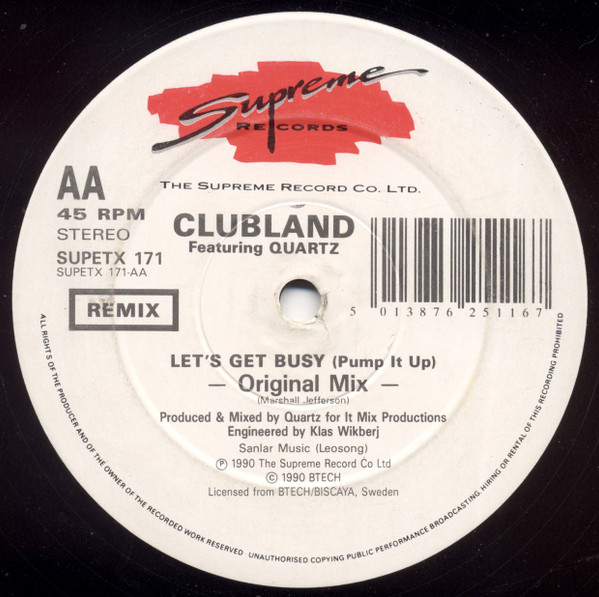 Let's Get Busy (Pump It Up) (The Snap Remix)