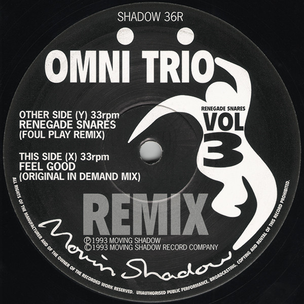 Vol 3 - Renegade Snares (Foul Play Remix)