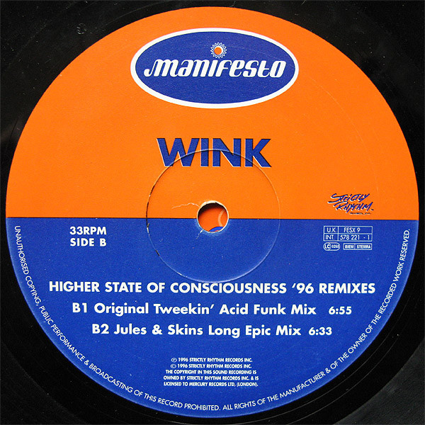 Higher State Of Consciousness ('96 Remixes)